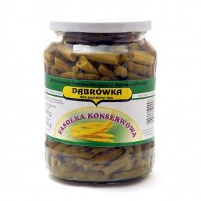Fasolka konserwowa zielona 650 g