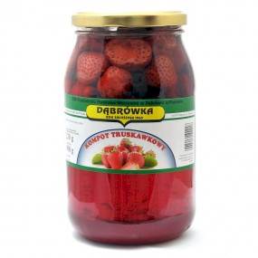Kompot truskawkowy 900 g