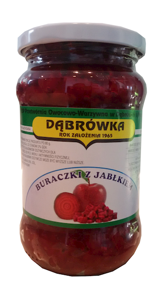 Buraczki z jabłkiem 320 g