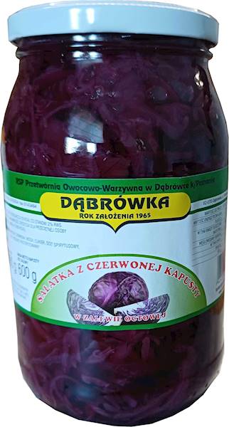 Sałatka z kapusty czerwonej  880 g