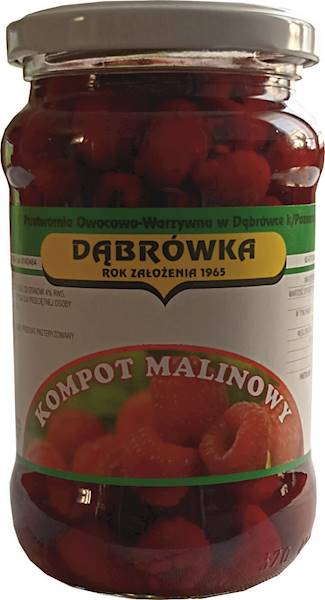 Kompot malinowy 360 g