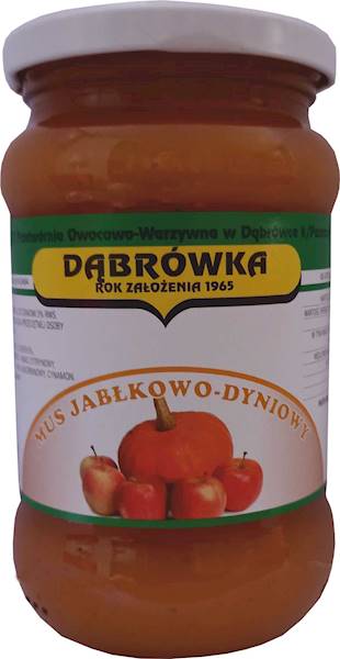 Mus jabłkowo dyniowy 350 g