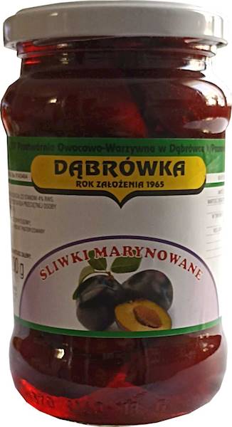 Śliwki marynowane  340 g
