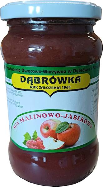 Mus malinowo jabłkowy 340 g