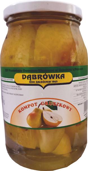 Kompot gruszkowy 900 g