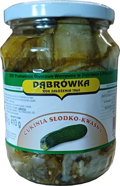Cukinia słodko-kwaśna 650 g