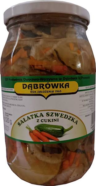 Sałatka szwedzka z cukini 880 g