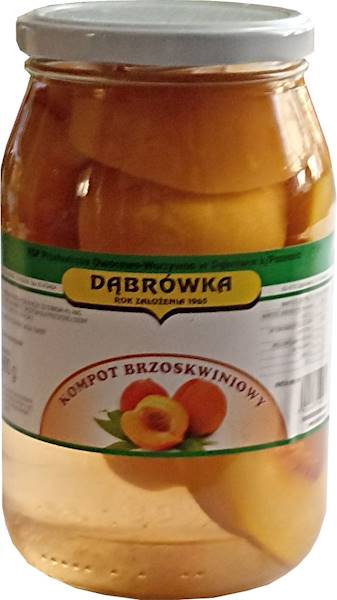 Kompot brzoskwiniowy 950 g
