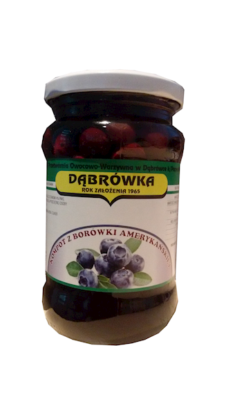 Kompot z borówki amerykańskiej 360 g