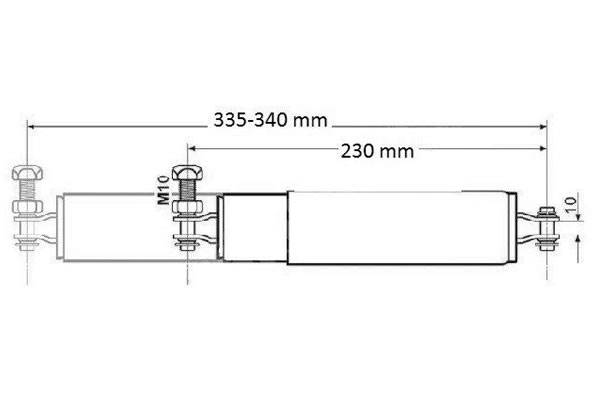 Sprężyna gazowa do KF-GF do 3500kg