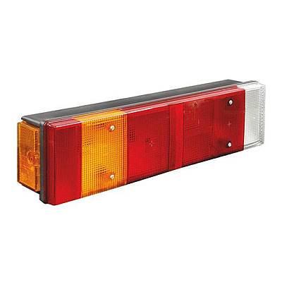 FT028L Lampa tylna lewa z oświetleniem tab.rej.