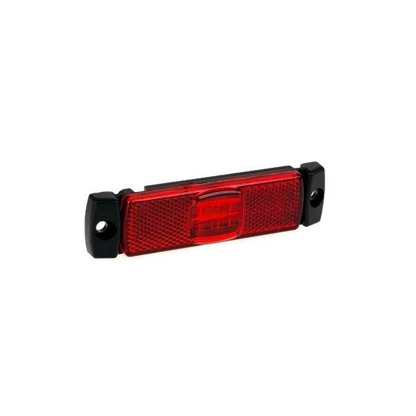 FT017C Lampa obrysowa czerwona LED 12-30V 