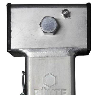 Noga podporowa 60x415mm z trzpieniem sześciokątnym 19mm, skok 240 mm, dopuszczalny nacisk 1300kg