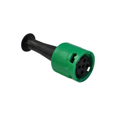 WTYK BAJONET 6-PIN, prawa, zielona