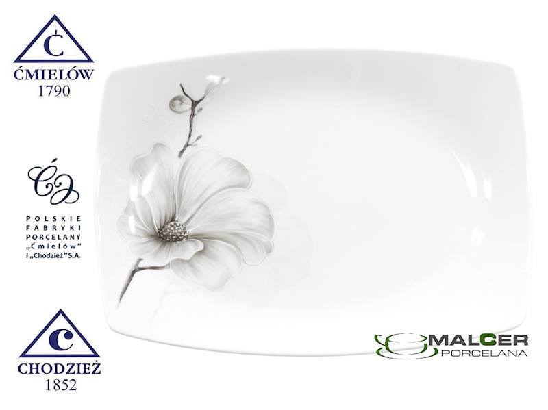 serwis obiadowy 12/44 G463 Magnolia AKCENT BW nowy