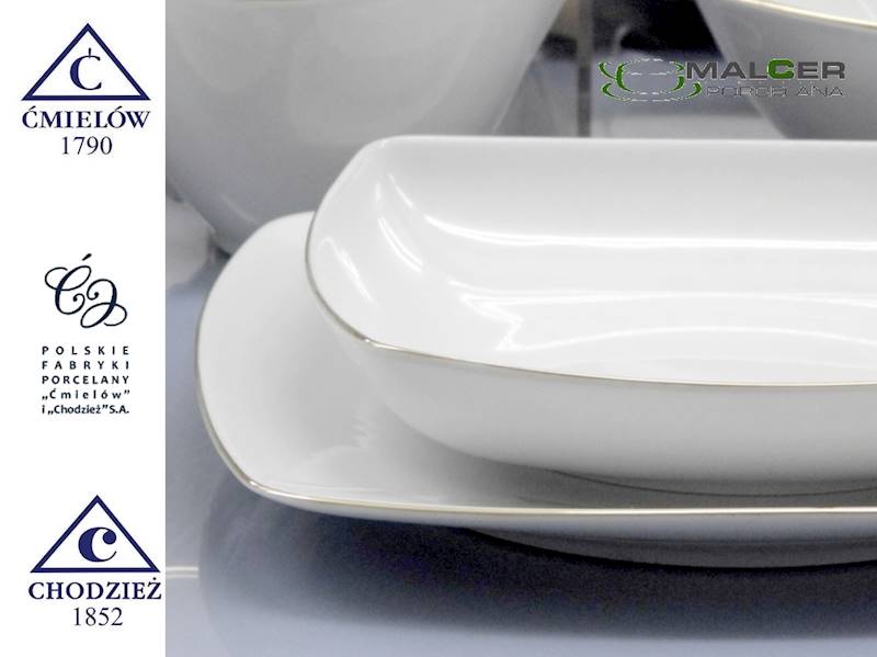 komplet talerzy 6/18 dek: 9718 AKCENT nowy