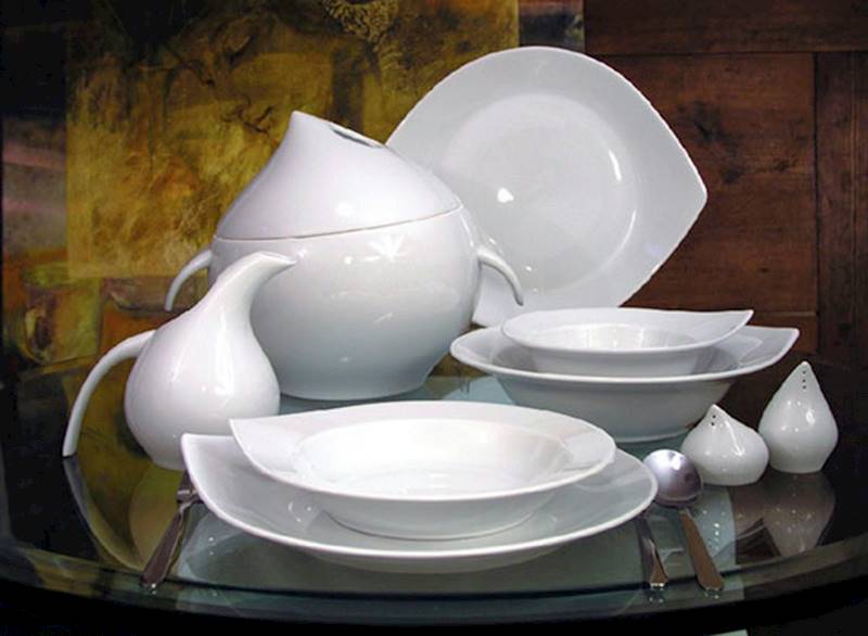 komplet talerzy 6/18 dek: 0000 KROPLA