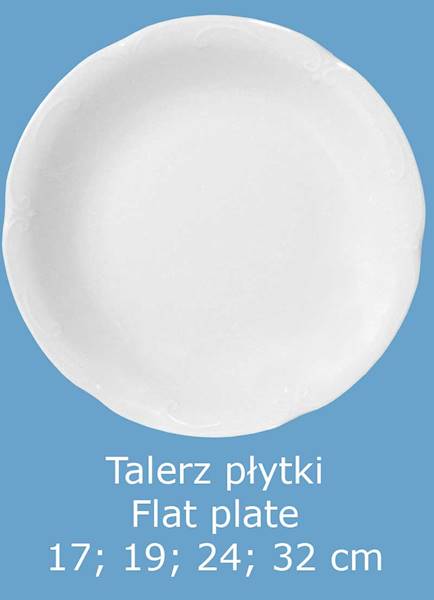 półmisek okrągły 32 Róża Złota KAMELIA