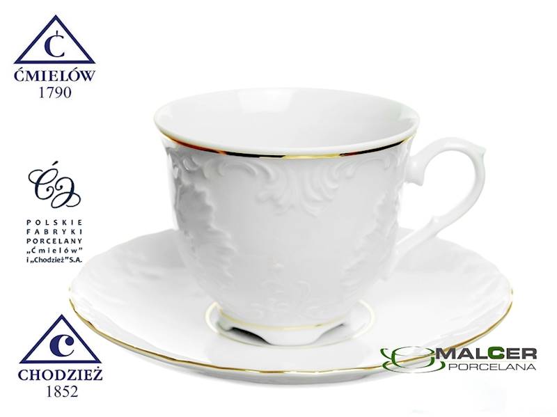 serwis do kawy 6/12 3604 Linia Złota ROCOCO