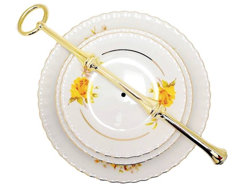 etażerka 3-cz Golden Rose IWONA