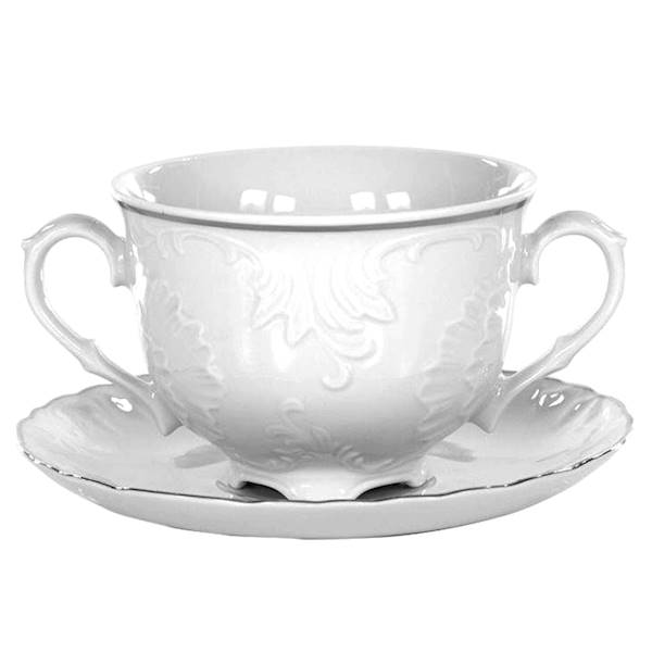 bulionówka ze spodkiem 033 dek: 3605 ROCOCO 6/12