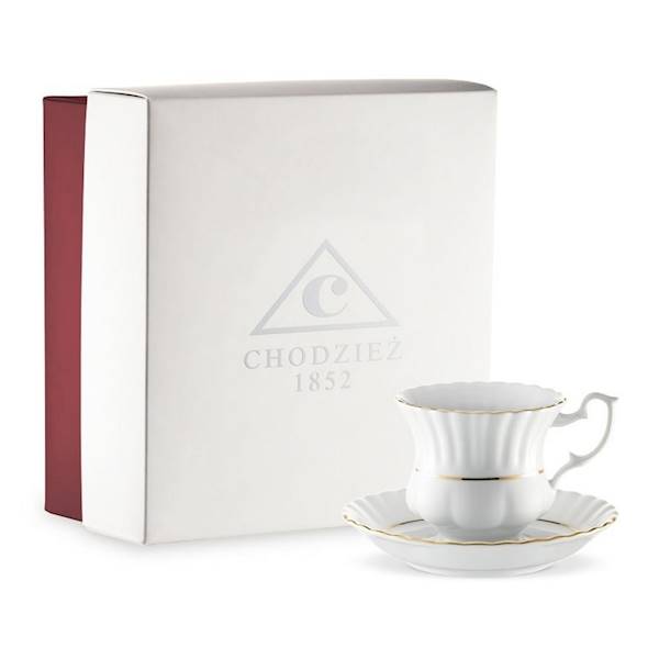 filiżanka ze spodkiem 020 dek: B014 IWONA GIFT BOX
