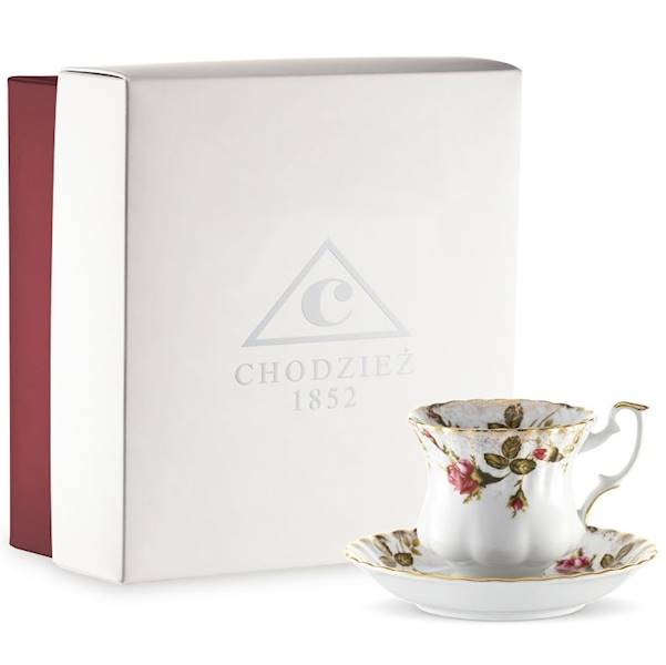 filiżanka ze spodkiem 200 dek: B013 IWONA GIFT BOX