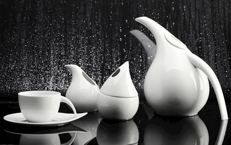 komplet talerzy 6/18 dek: 0000 KROPLA gat.3