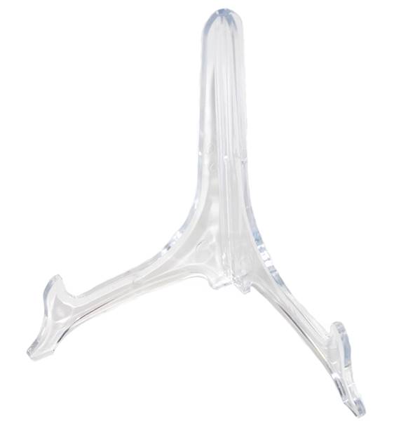 STOJAK na talerz 22-36 cm bezbarwny