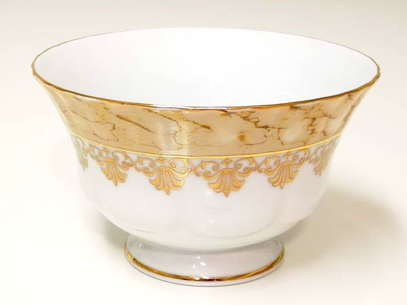 flaczarka 400 ze spodkiem 6/12 Brown & Gold IWONA
