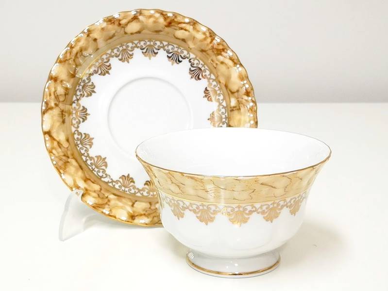 flaczarka 400 ze spodkiem 6/12 Brown & Gold IWONA