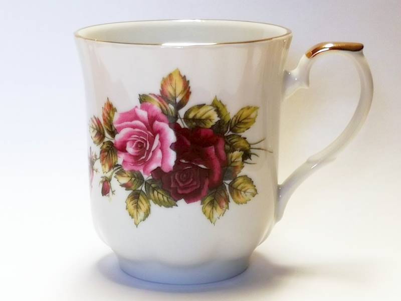 kubek 030 Eden Rose & Gold IWONA