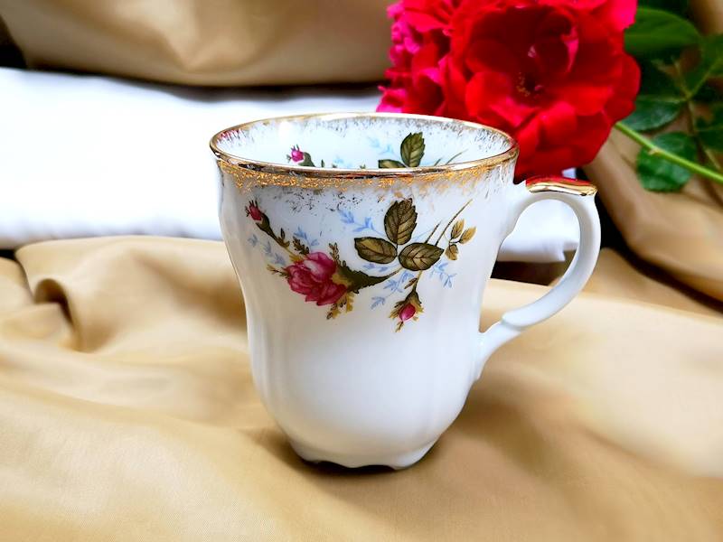 kubek 030 Róża Złota ROMANTICA