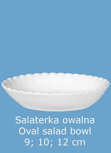 salaterka owalna 12 Róża Złota IWONA