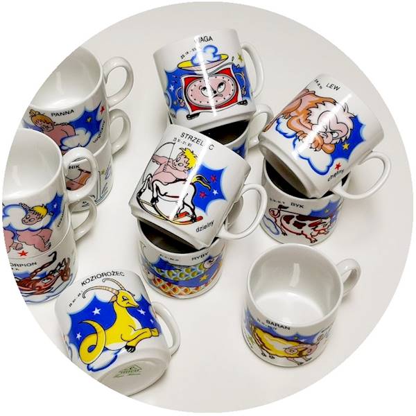 kubek 200 ml dek: 551 Znaki Zodiaku MAGO 12/12