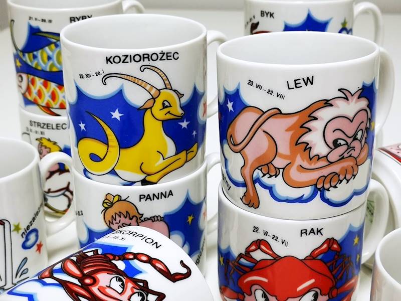 kubek 200 ml dek. 551 Znaki Zodiaku MAGO
