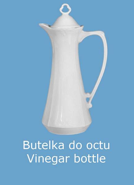 butelka do octu 05 Róża Złota KAMELIA