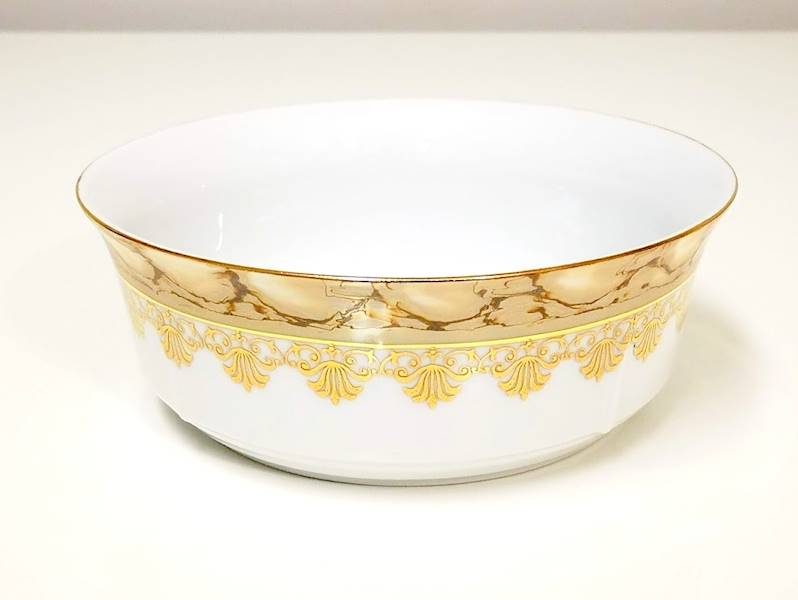 salaterka cylindryczna 13 Brown & Gold KAMELIA
