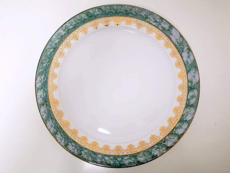 półmisek okrągły 32 Green & Gold NINA