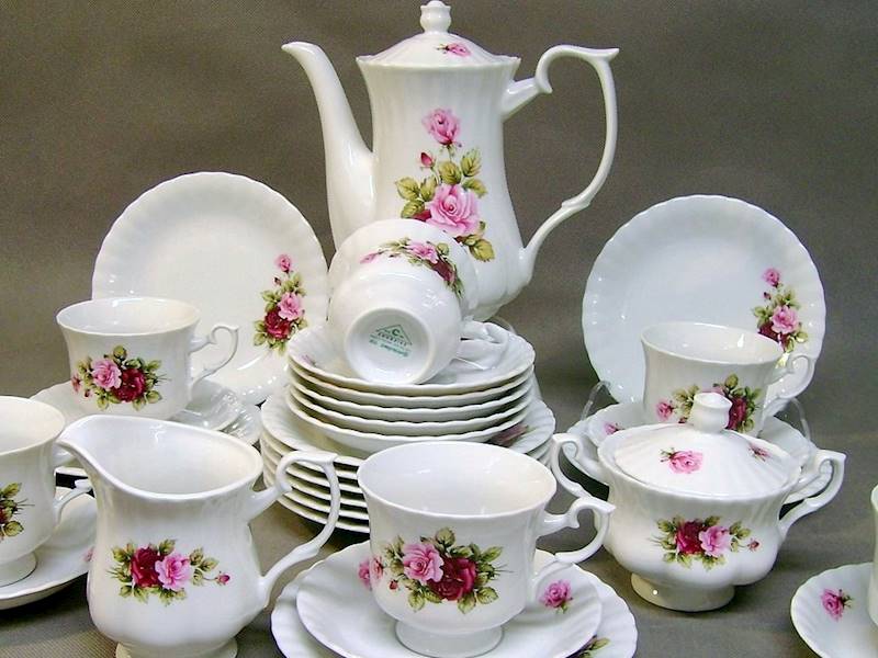serwis do kawy 12/39 Eden Rose IWONA 1 rzut
