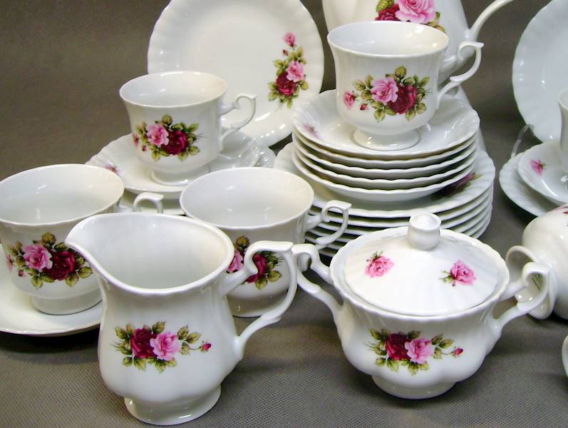 serwis do kawy 12/39 Eden Rose IWONA 1 rzut