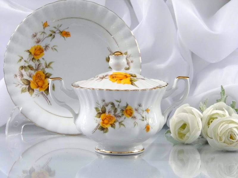serwis do kawy 12/39 Golden Rose IWONA form.