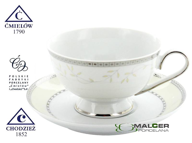 serwis do herbaty 12/39 B601 Marzenie Platyn. ASTR