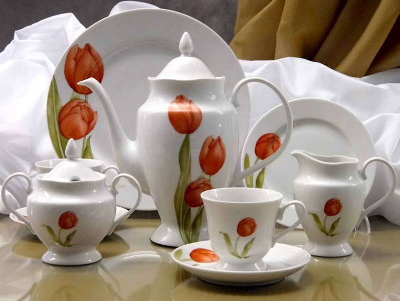 serwis do kawy 12/39 Tulipan ASTRA