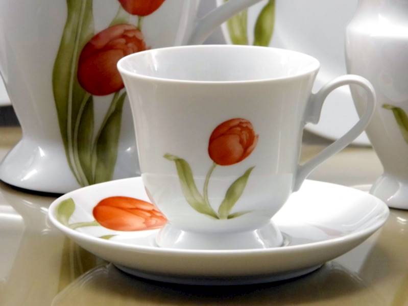 serwis do kawy 12/39 Tulipan ASTRA
