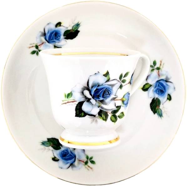 serwis do kawy 12/27 Blue Roses ASTRA