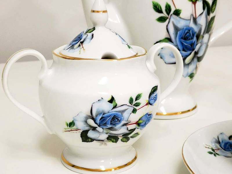 serwis do kawy 12/27 Blue Roses ASTRA