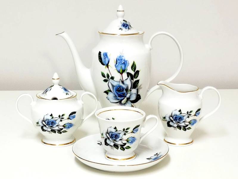serwis do kawy 12/27 Blue Roses ASTRA