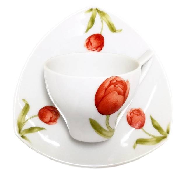 serwis do kawy 6/12 Tulipan KOLIBER