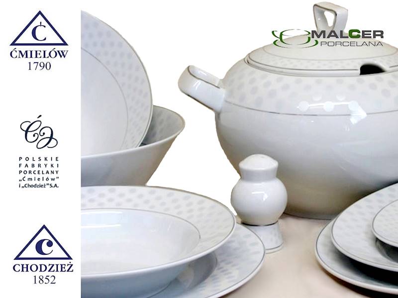 serwis obiadowy 12/46 G066 Perła YVONNE